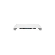 Digitus Docking Station 11-in-1 mit Aluminium Monitorerhöhung, Dockingstation(silber)