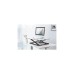 Digitus Ergonomischer Steh/Sitz Laptop Schreibtischaufsatz(weiß)