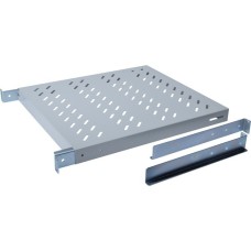 Digitus Fachboden für 483 mm (19")-Schränke 600 mm Tiefe(grau, 1 Höheneinheit)