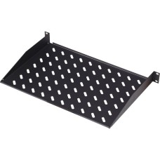 Digitus Fachboden zum Festeinbau in 483 mm (19")-Schränke(schwarz, 1 Höheneinheit)