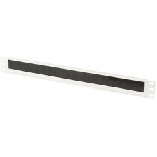 Digitus Kabelbürstenleiste für 483 mm (19")-Schränke, Kabelführung(grau, 1 HE)