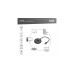 Digitus M.2 NVMe/SATA Docking Station, Dockingstation(schwarz, USB-C, M2 SSD)