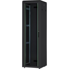 Digitus Netzwerkschrank Unique Serie - 600x800 mm (BxT), IT-Schrank(schwarz, 26 Höheneinheiten)