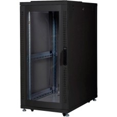 Digitus Netzwerkschrank Unique600x100026HE, IT-Schrank(schwarz, 26 Höheneinheiten)