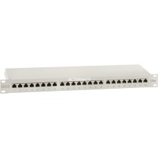 Digitus Patchpanel DN-91524S(hellgrau, 19", Cat.5e, geschirmt, Retail)