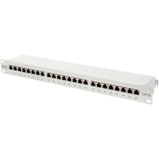 Digitus Patchpanel DN-91624S(hellgrau, 19", Cat.6 STP, Retail)