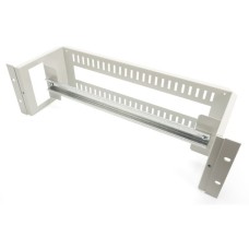 Digitus Professional 483 mm (19")-Hutschienenträger, Kabelführung(grau, 3 HE)