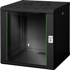 Digitus Professional Wandgehäuse Unique Serie - 600x600 mm (BxT), IT-Schrank(schwarz, 12 Höheneinheiten)