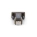 9-Pin seriell Stecker(schwarz, inkl. 80cm Kabel)