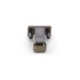 9-Pin seriell Stecker(schwarz, inkl. 80cm Kabel)