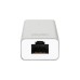 Digitus USB 3.0 3-Port Hub mit Gigabit LAN, USB-Hub(weiß)