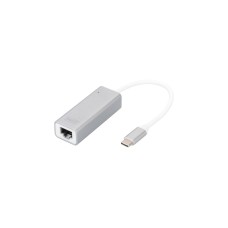 RJ-45 Buchse(weiß/silber, 20cm, 10/100/1.000 Mbit/s)