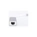 RJ-45 Buchse(weiß/silber, 20cm, 10/100/1.000 Mbit/s)