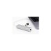 3x USB-A Buchse + RJ-45 Buchse, USB-Hub(weiß/silber, 20cm, Gigabit LAN)