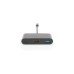 USB-A + USB-C Buchse + HDMI-Buchse, USB-Hub(schwarz, PD, Laden mit bis zu 60 Watt)