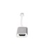HDMI 4K Buchse(weiß/silber, 20cm)