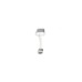 HDMI 4K Buchse(weiß/silber, 20cm)