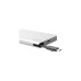 Digitus USB Type-C Multiport Travel Dock, Dockingstation(silber, HDMI, USB-A)