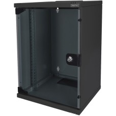 Digitus Wandgehäuse 254 mm (10") - 312x300 mm (BxT), IT-Schrank(schwarz)