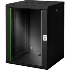 Digitus Wandgehäuse Unique Serie - 600x600 mm (BxT), IT-Schrank(schwarz, 16 Höheneinheiten)