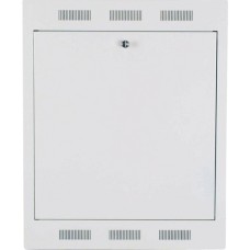 Digitus Wandgehäuse zur bündigen Montage (Flush Mount), IT-Schrank(hellgrau, 2 Höheneinheiten)