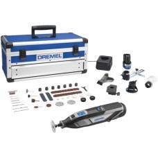 Dremel Akku-Multifunktions-Werkzeug 8240-5/65, 12Volt(schwarz/grau, Li-Ion-Akku 2Ah, 65-teiliges Zubehör, Alu-Koffer)