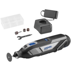 Dremel Akku-Multifunktions-Werkzeug 8240-5, 12Volt(schwarz/grau, Li-Ion-Akku 2Ah, 5-teiliges Zubehör)