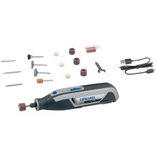 Dremel Lite 7760-15, Akku-Multifunktions-Werkzeug 3,6Volt(grau, Li-Ion-Akku 2Ah, 15-teiliges Zubehör)