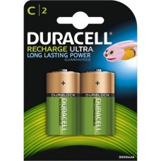 Duracell NiMH C HR14 2er, Akku(2 Stück, C (Baby))