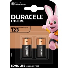 Duracell Photo CR123A, Batterie(2 Stück, CR123A)