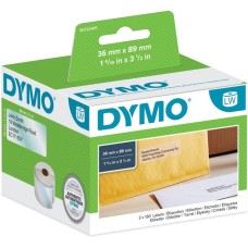 Dymo LabelWriter ORIGINAL Adressetiketten 26x89mm, 1 Rolle mit 260 Etiketten(permanent klebend, S0722410)