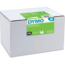 Dymo LabelWriter ORIGINAL VORTEILSPACK Adressetiketten 28x89mm, 24 Rollen mit je 130 Etiketten(permanent klebend, S0722360)
