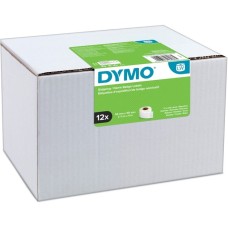 Dymo LabelWriter ORIGINAL VORTEILSPACK Versandetiketten 54x101mm, 12 Rollen mit je 220 Etiketten(permanent klebend, S0722420)