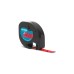 Dymo LetraTag ORIGINAL Kunststoff Schriftband schwarz auf rot(S0721630)