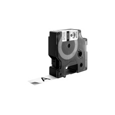 Dymo Rhino IND ORIGINAL Schriftband Flexibles Nylon 19mm x 3,5m, schwarz auf gelb(permanent haftend, 18491)