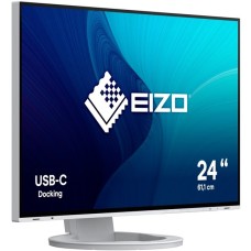 EIZO FlexScan EV2485-WT, LED-Monitor(61.1 cm (24 Zoll), weiß, WUXGA, IPS, USB-C, HDMI)