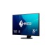 EIZO FlexScan EV3285, LED-Monitor(80 cm (31.5 Zoll), schwarz, UltraHD/4K, IPS, USB-C, HDMI, DisplayPort)