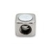 EKWB EK-AF T-Splitter 3F G1/4 - Nickel, Verteiler(silber)