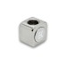 EKWB EK-AF T-Splitter 3F G1/4 - Nickel, Verteiler(silber)