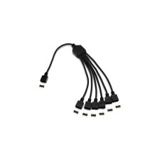 EKWB EK-D-RGB 6-Way Splitter Cable, Y-Kabel(schwarz, 300mm +/- 5mm)