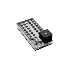 EKWB EK-QuantumX Loophole Distroplate D5 PWM - Black, Pumpe(transparent/schwarz)