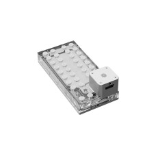 EKWB EK-QuantumX Loophole Distroplate D5 PWM - Silver(transparent/silber)