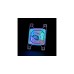 EKWB EK-Quantum Magnitude D-RGB - AM4 Nickel + Acryl, CPU-Kühler(silber/transparent)