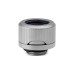 EKWB EK-Quantum Torque 6-Pack HDC 14 - Satin Titanium, Verbindung(silber, 6er Pack)