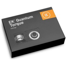 EKWB EK-Quantum Torque 6-Pack HTC 16 - Nickel, Verbindung(silber, 6er Pack)