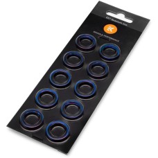 EKWB EK-Quantum Torque Color Ring 10-Pack HDC 14 - Blue, Verbindung(blau, 10 Stück)