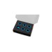 EKWB EK-Quantum Torque Compression Ring 6-Pack HDC 14 - Blue, Verbindung(blau)