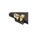 EKWB EK-Quantum Torque Double Rotary Offset 21 - Gold, Verbindung(gold)