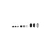 EKWB EK-Quantum Torque Extender Static MF 28 - Black, Verbindung(schwarz)