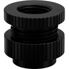 EKWB EK-Quantum Torque Pass-Through G1/4 - Black, Verbindung(schwarz)
